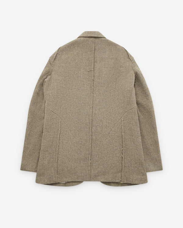 Undercover - Men's Eye Button Jacket - (Gray Beige)