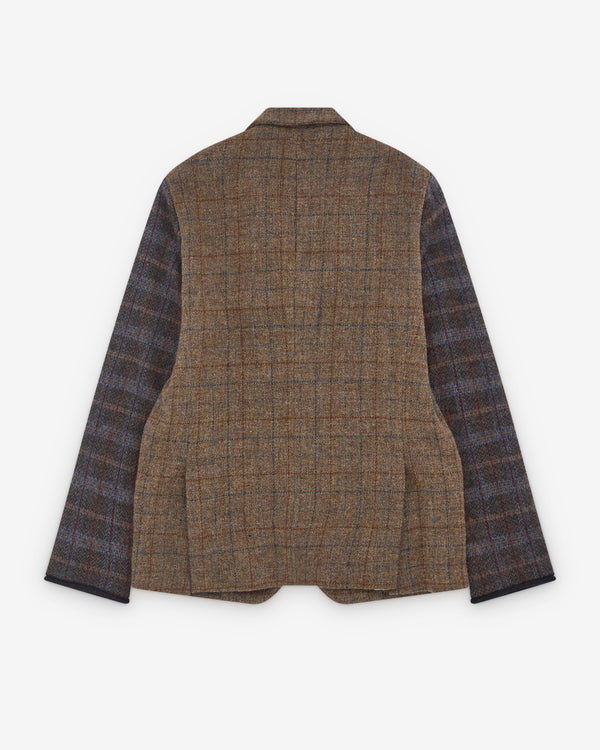 Undercover - Men's Check Blazer - (Beige Check)