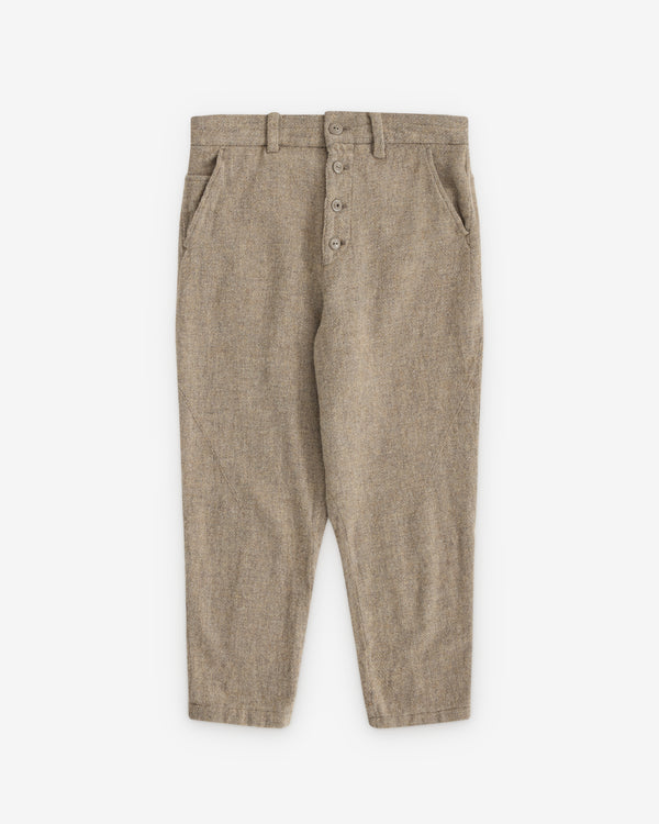 Undercover - Men's Wool Pants - (Gray Beige)