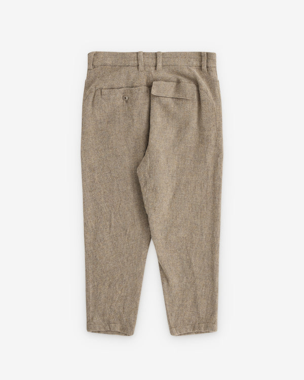 Undercover - Men's Wool Pants - (Gray Beige)