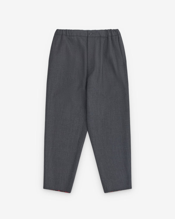 Undercover - Men's Check Lined Trousers - (Charcoal)