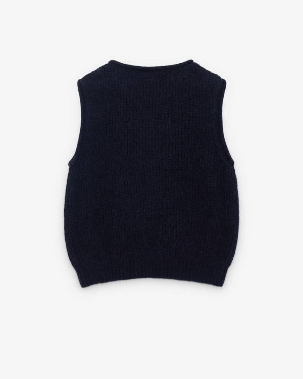 Undercover - Men’s Ribbed Knit Vest - (Navy)