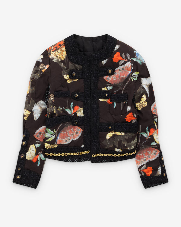 Undercover - Women's Buttefly Print Jacket - (Black Base)