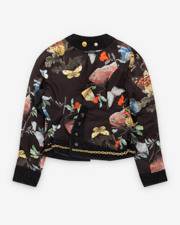 Undercover - Women's Buttefly Print Jacket - (Black Base)