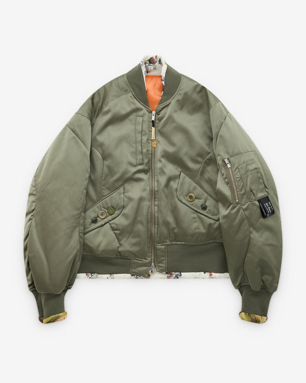 Undercover - Women's Label Bomber Jacket - (Khaki)