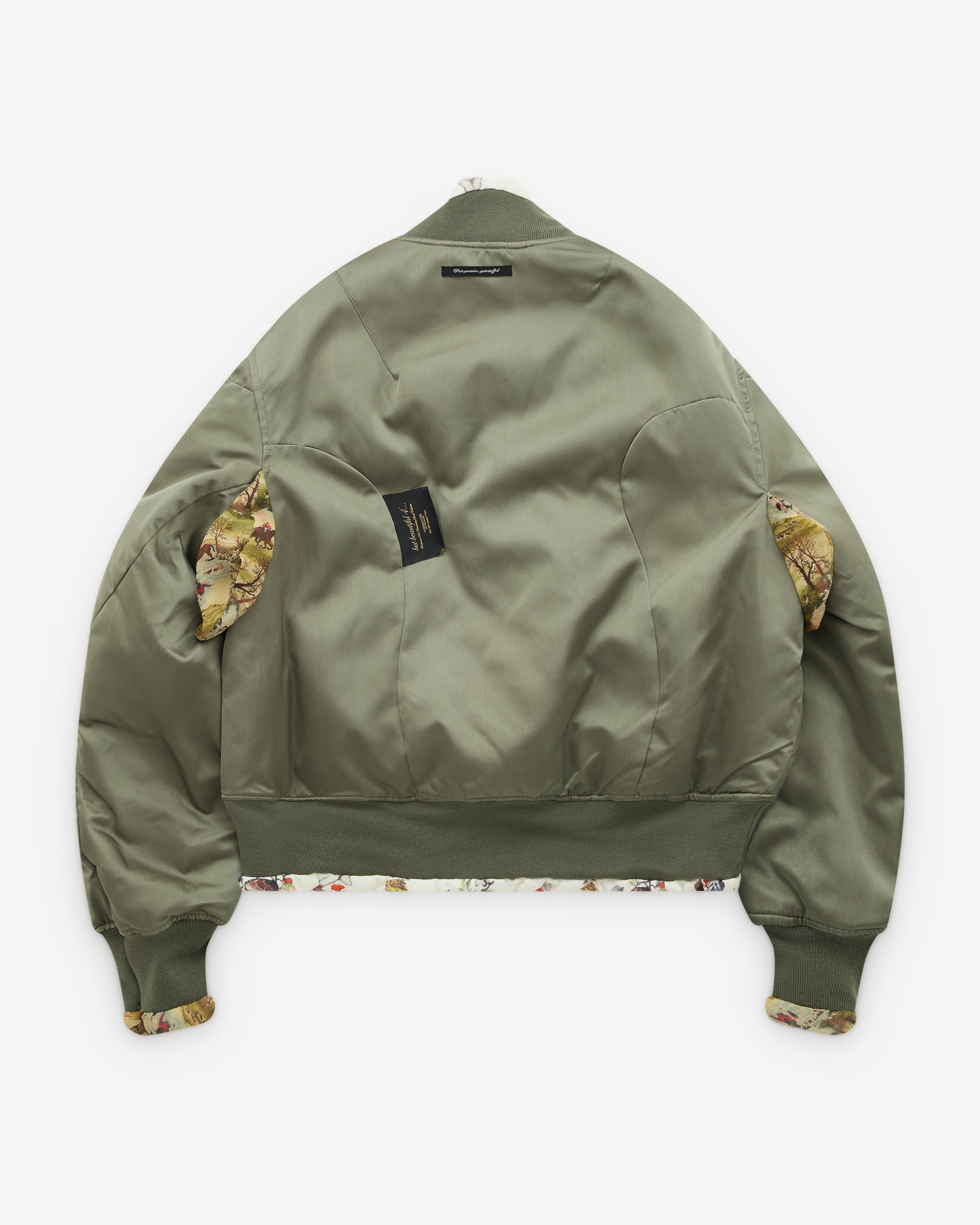 Undercover: Women's Label Bomber Jacket (Khaki) | Dover Street
