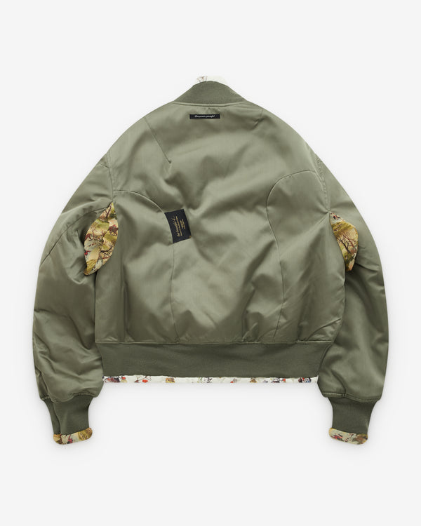 Undercover - Women's Label Bomber Jacket - (Khaki)