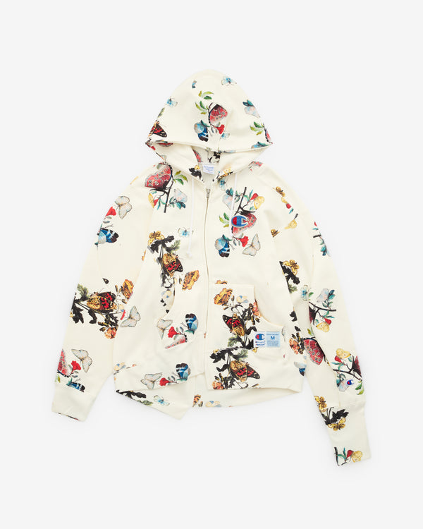 Undercover - Women's Champion Print Hoodie - (Ivory)