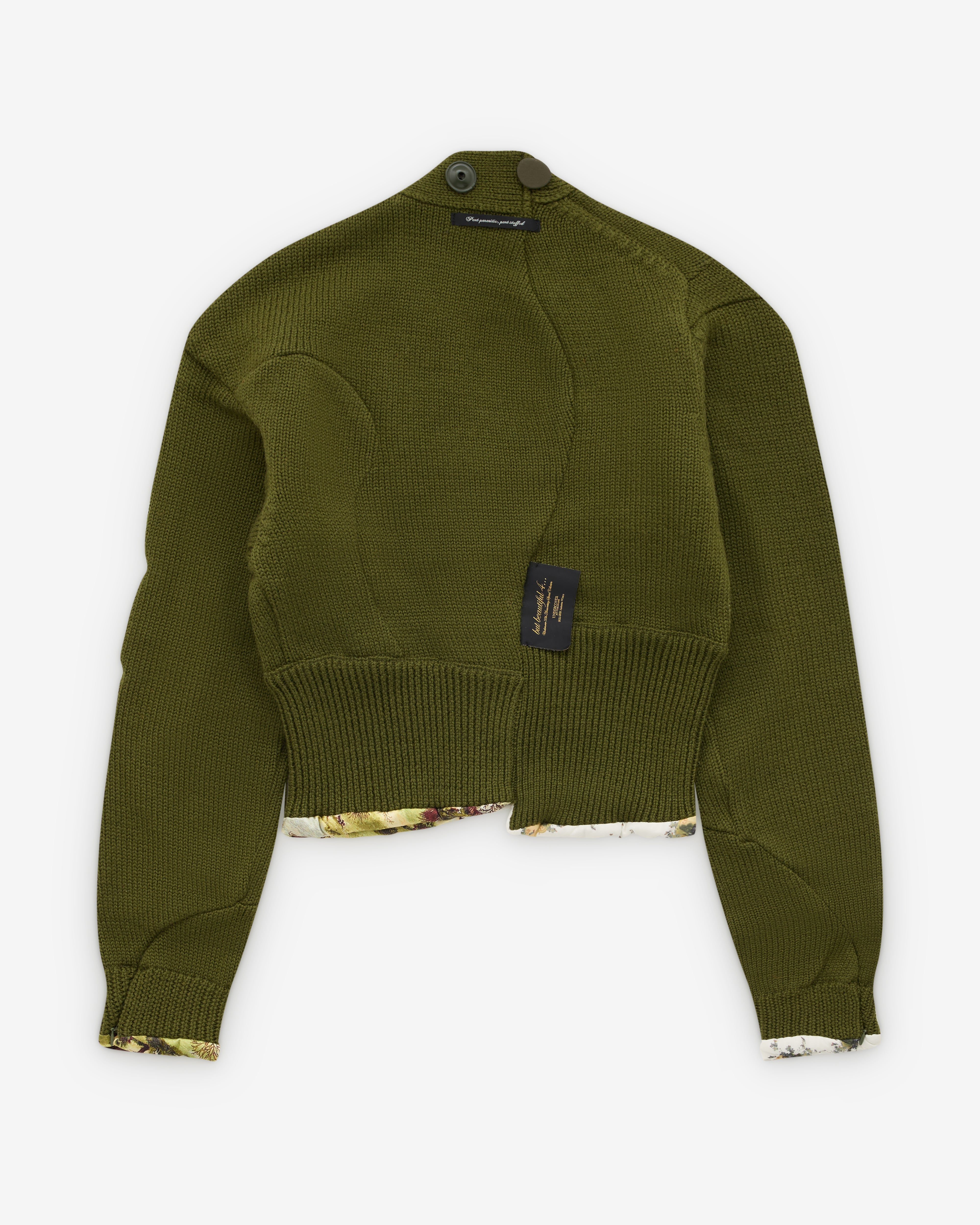 Undercover: Women's Knit Cardigan (Khaki) | DSML E-SHOP