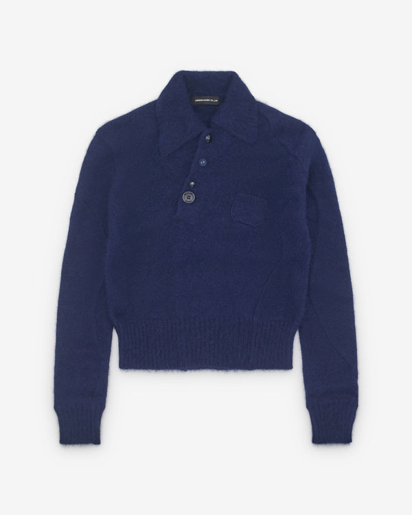 Undercover - Women's Knitted Polo - (Blue)