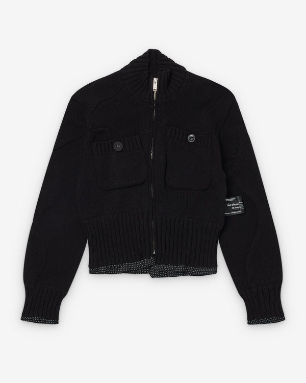 Undercover - Women's Zipped Knit - (Black)