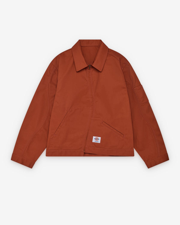 Undercover - Men's Curved Zipper Blouson - (Orange)