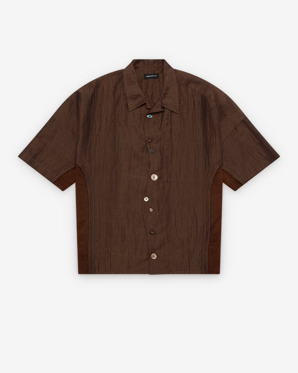 Undercover - Men's Button Shirt Blouse - (Brown)