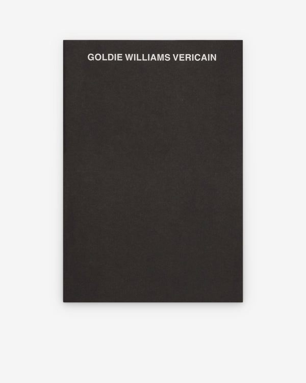 Goldie Williams Vericain - Intro Zine
