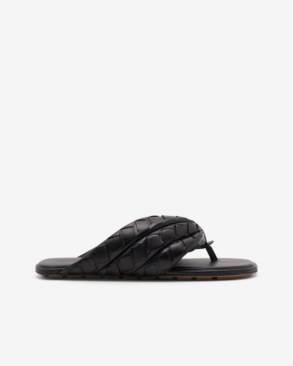 Bottega Veneta  - Women's Salsa Flat Sandal - (Black)