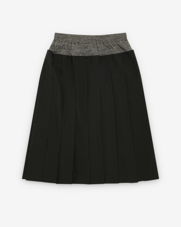 Undercover - Women's Pleated Skirt - (Charcoal)