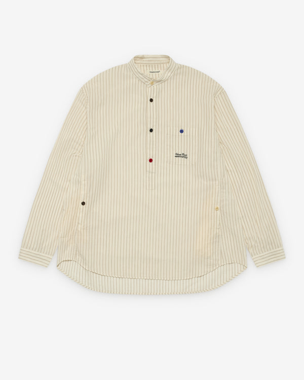 Undercover - Men's Stripe Shirt - (Brown Stripe)