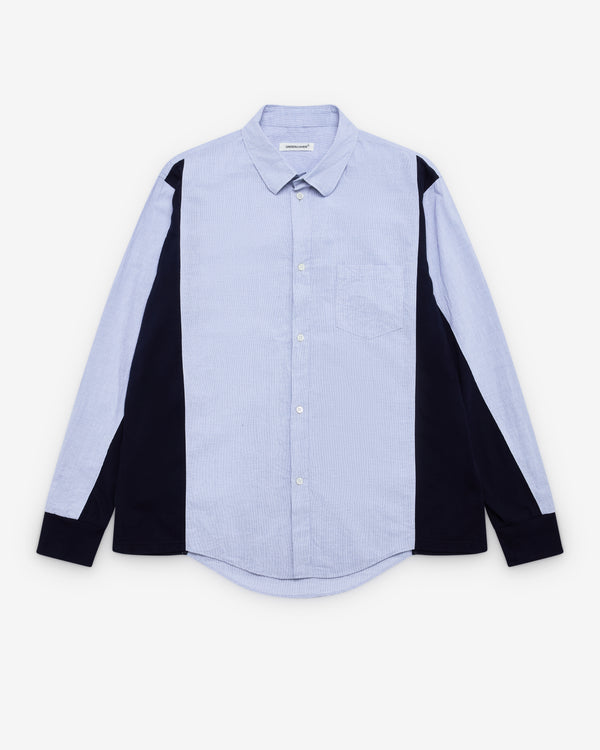 Undercover - Men's Contrast Panel Shirt - (Navy)