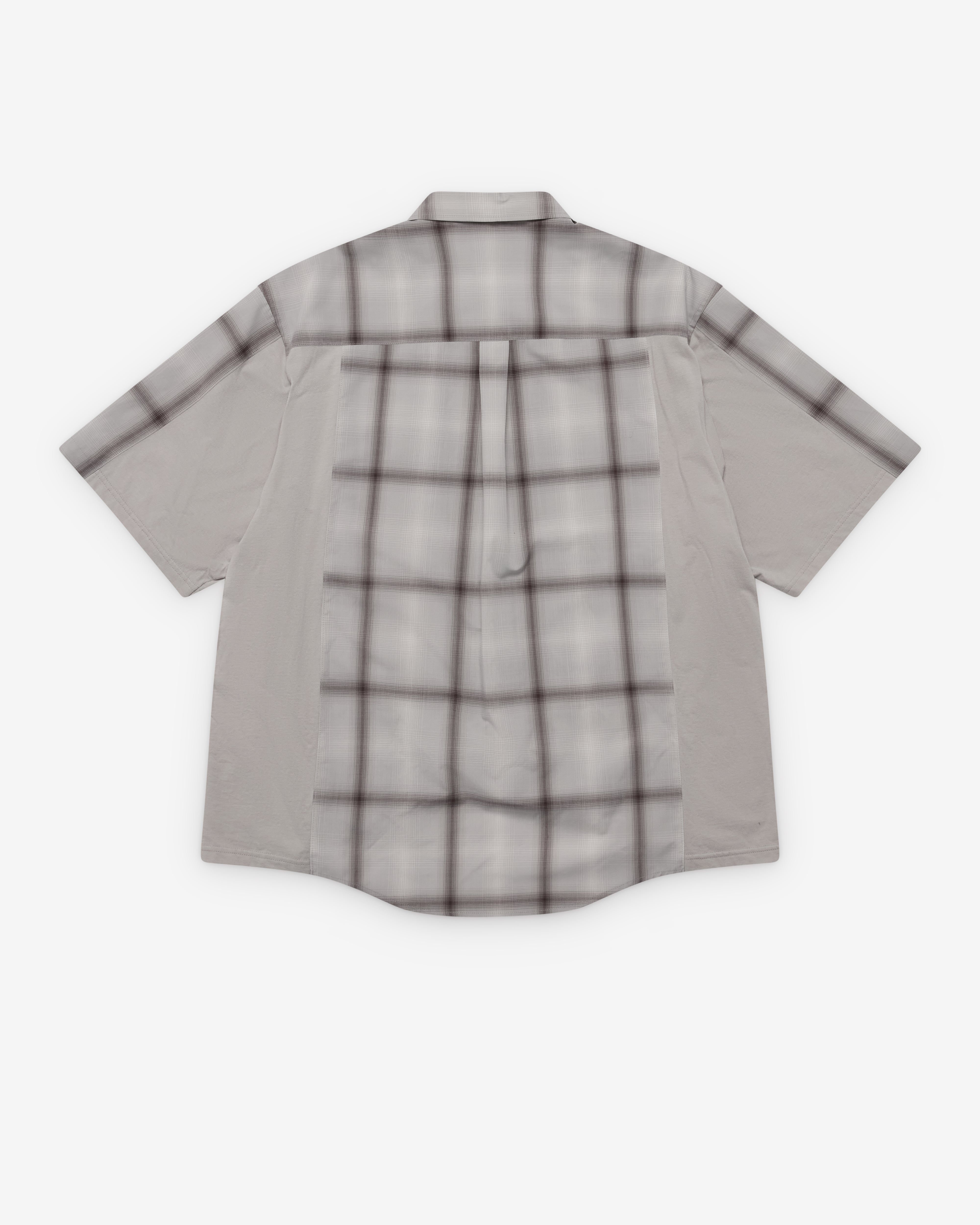 Undercover: Men's Check Shirt (Gray) | Dover Street Market London
