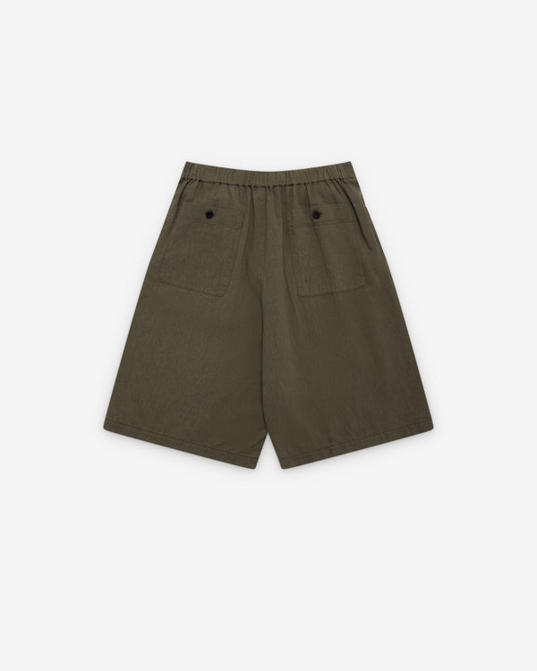 Undercover - Men's Pleated Shorts - (Khaki)