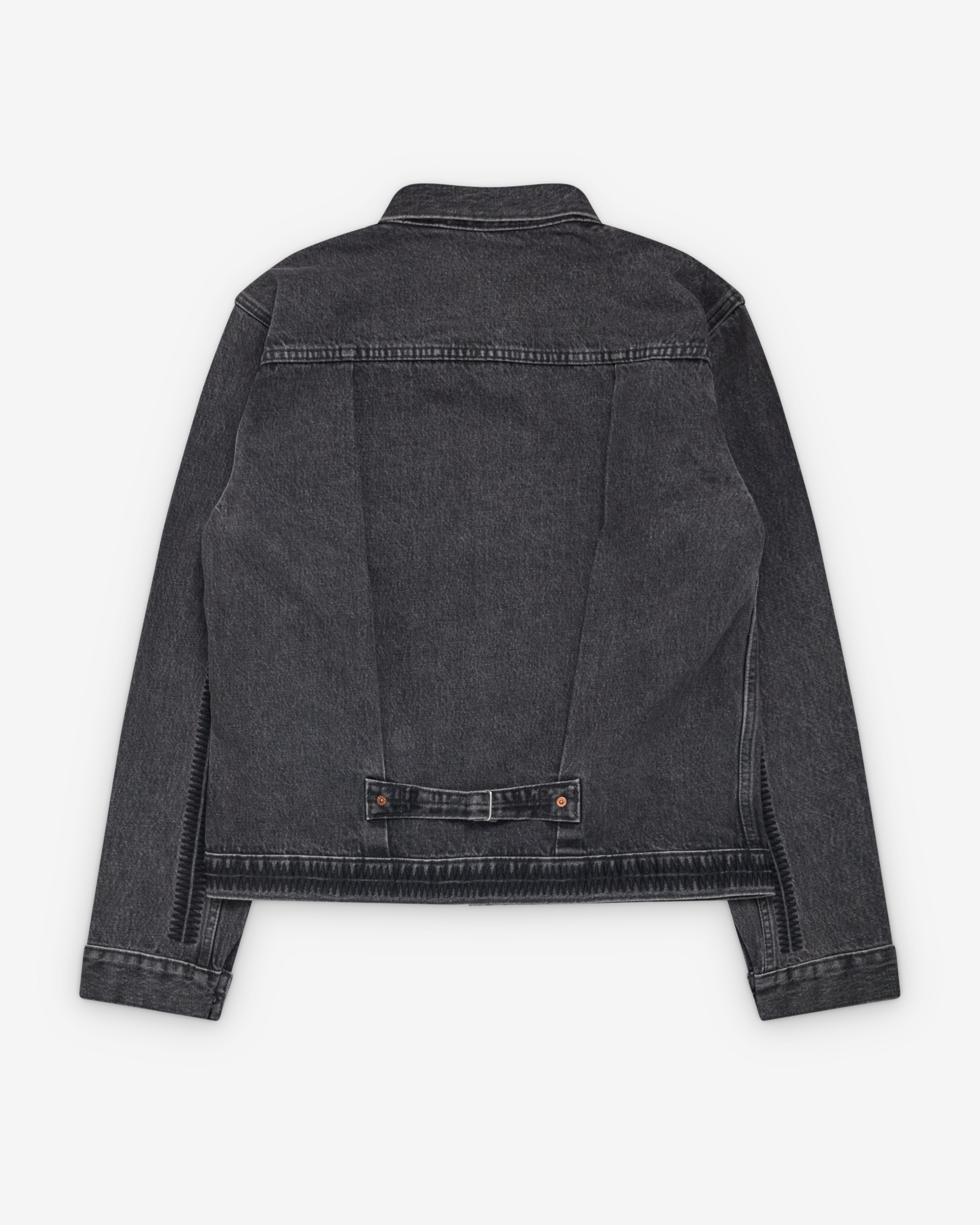 Undercover: Men's Levi's Type I Trucker Jacket (Grey) | Dover