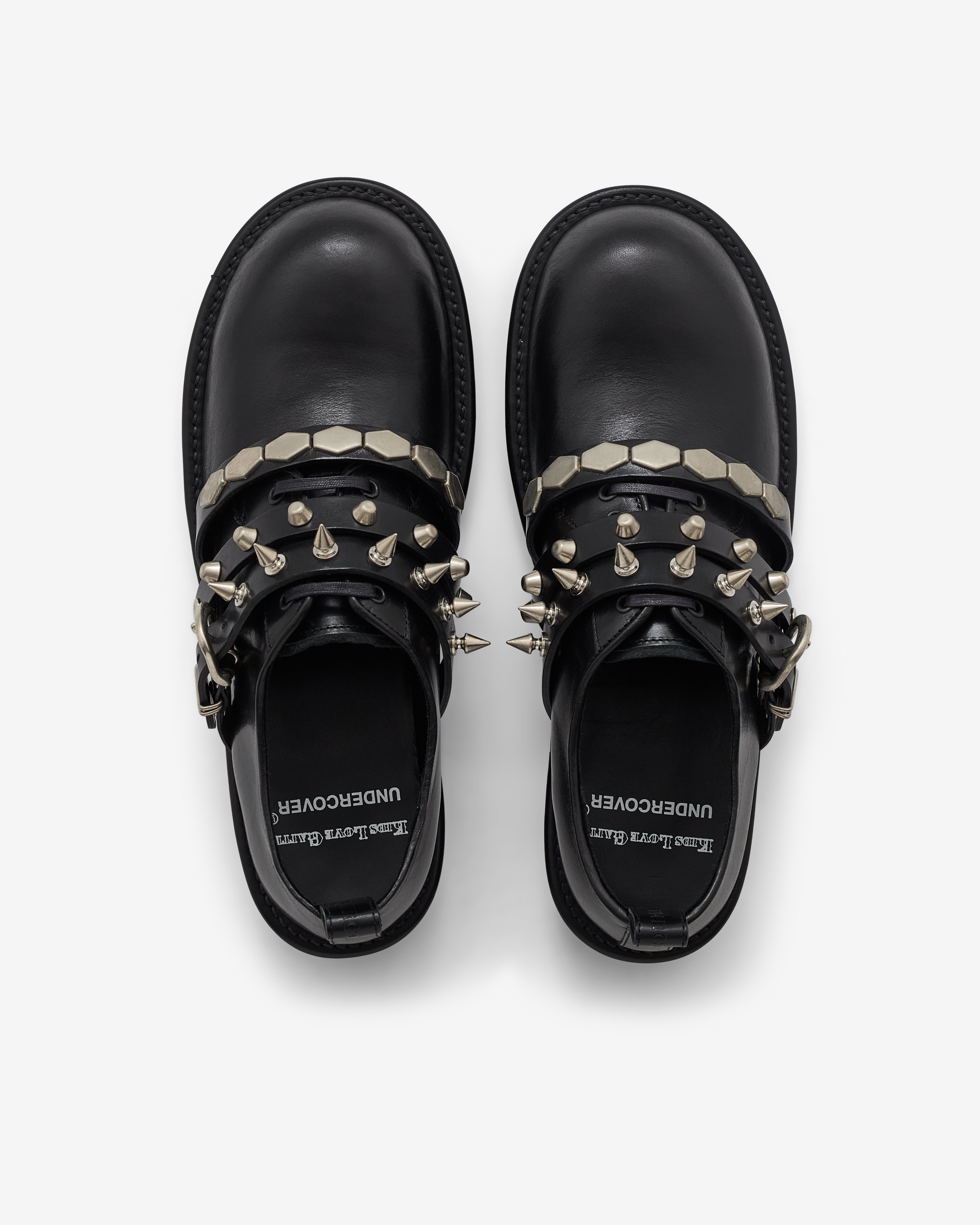 Undercover: Kids Love Gaite Men's Buckle Shoes (Black) | DSML E-SHOP
