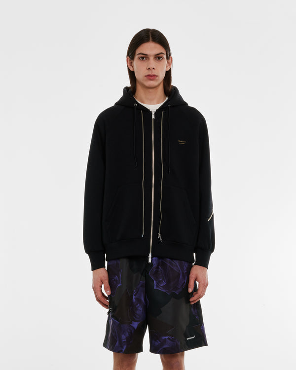 Undercover - Men’s Double Zip Hoodie - (Black)