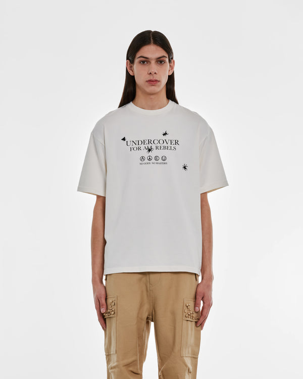 Undercover - Men’s For All Rebels Tee - (Off White)
