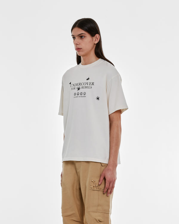 Undercover - Men’s For All Rebels Tee - (Off White)