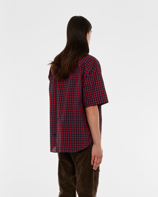 Undercover - Men’s Insect Check Shirt - (Red)
