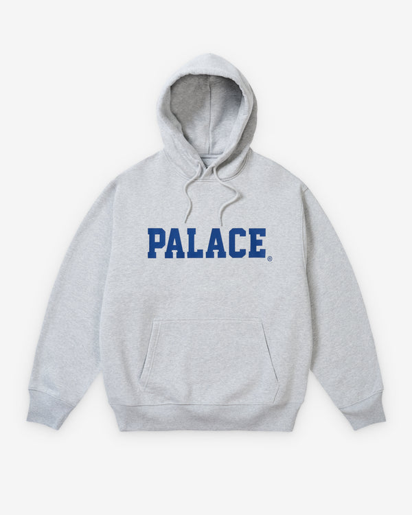 Palace - Men's Uni Hood - (Grey Marl)