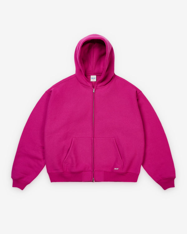 Palace - Men's Unisex Zip Hood - (Heavy Pink)