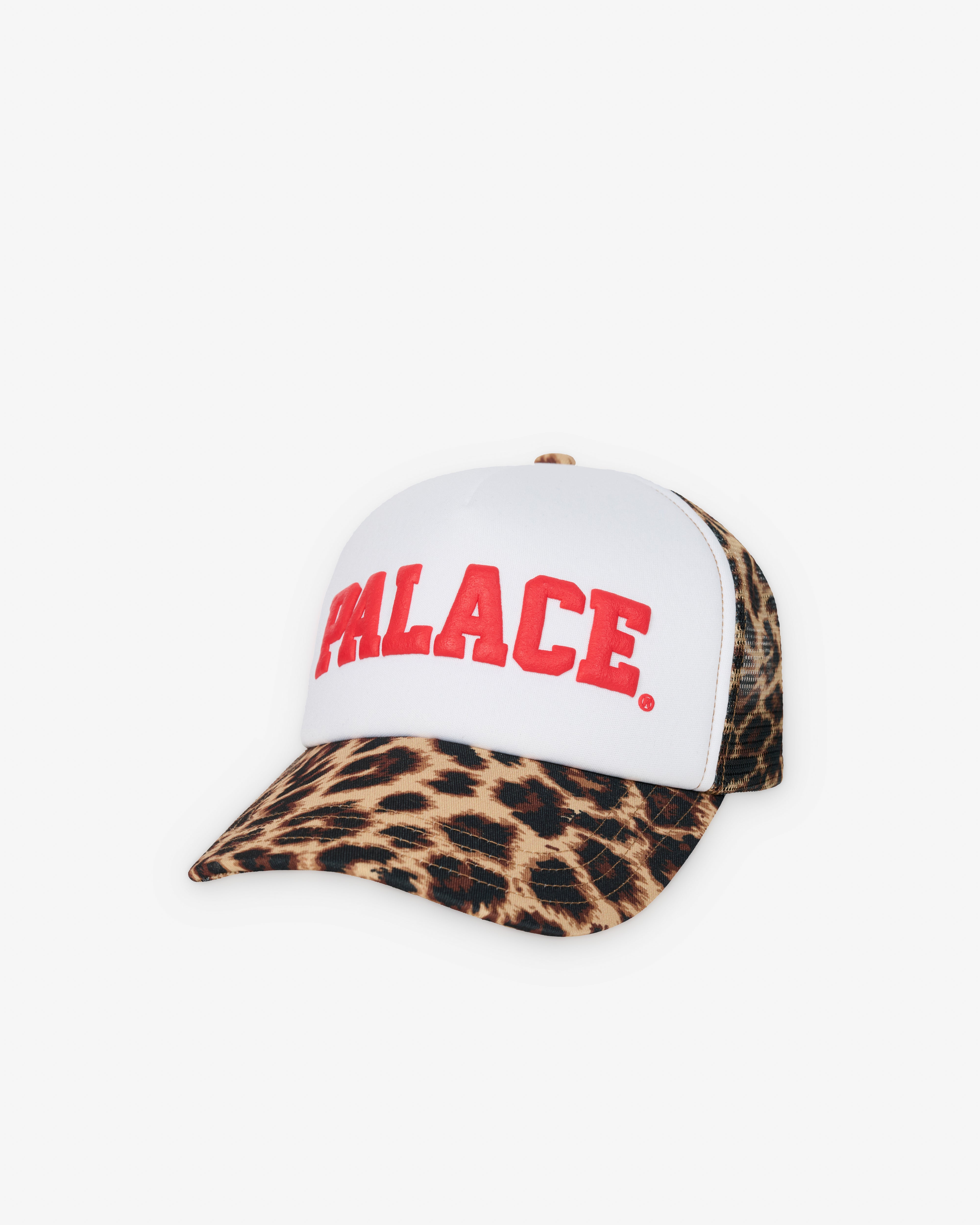 Palace: Men's Uni Trucker (Leopard) | Dover Street Market London