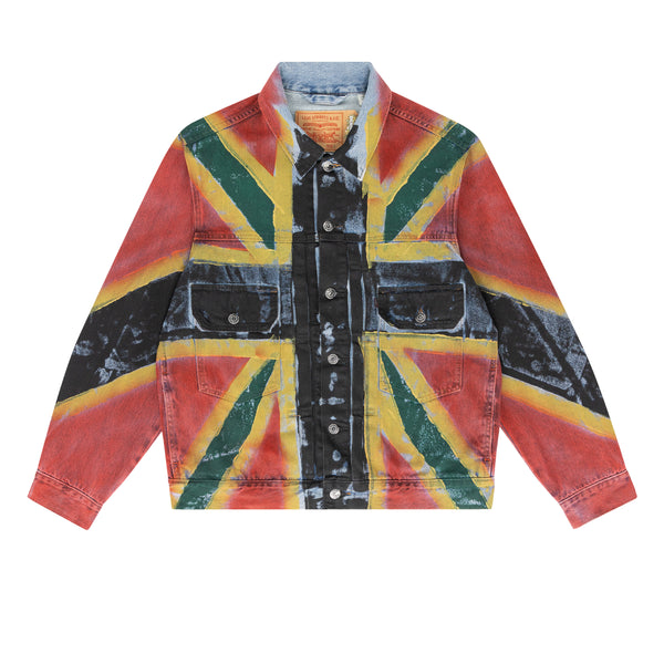 Denim Tears - Reversible Quilted Tiger of Harlem Souvenir Jacket - (Black)