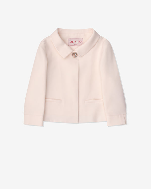 Valentino - Women's Crepe Couture Jacket - (Light Rose)