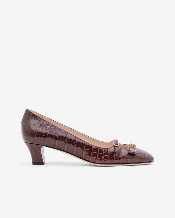 Valentino - Women's Bowow Pump - (Brown)