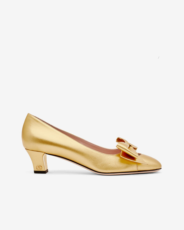 Valentino Garavani - Women's Bowow Pumps - (Gold)