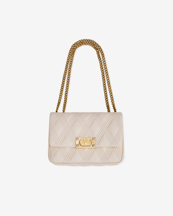 Valentino Garavani - Quiltie 67 Medium Shoulder Bag - (Ivory)