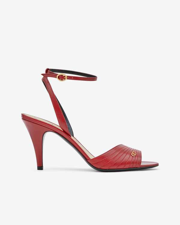 Valentino - Women's Ladycrush Kidskin Sandal - (Red)