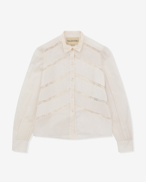 Valentino - Women’s Organdis Shirt - (Birch)