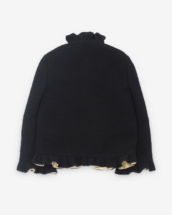 Valentino - Women’s Ruffle Jacket - (Black)