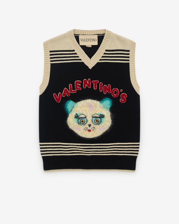 Valentino - Women’s Le Chien De La Maison Gilet - (Black)