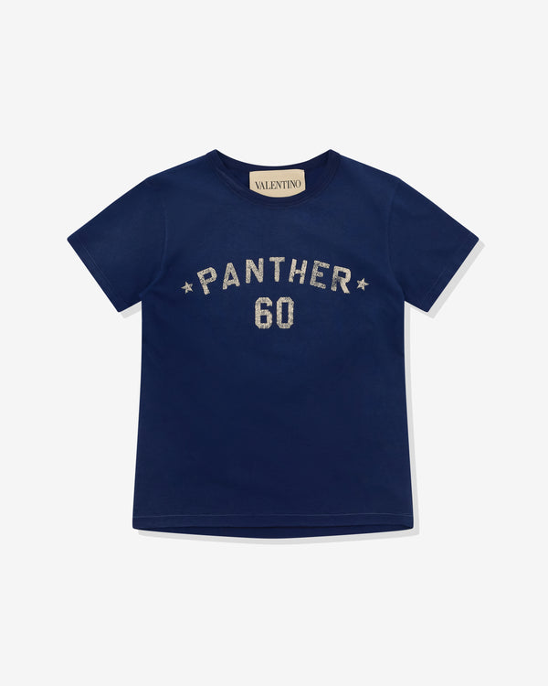 Valentino - Men’s Chez Valentino Print T-Shirt - (Blue)