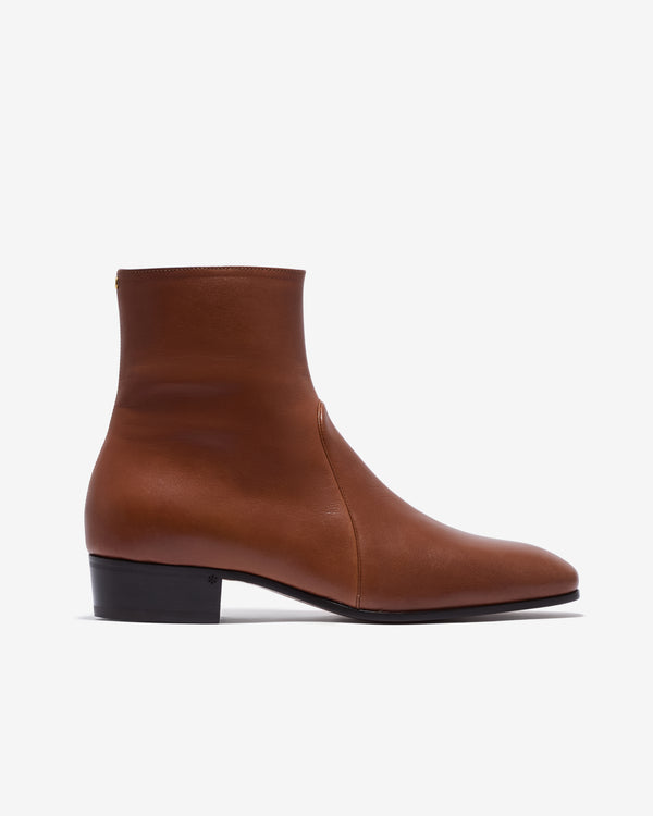 Valentino Garavani - Men’s Pat Ankle Boot - (Bark Brown)