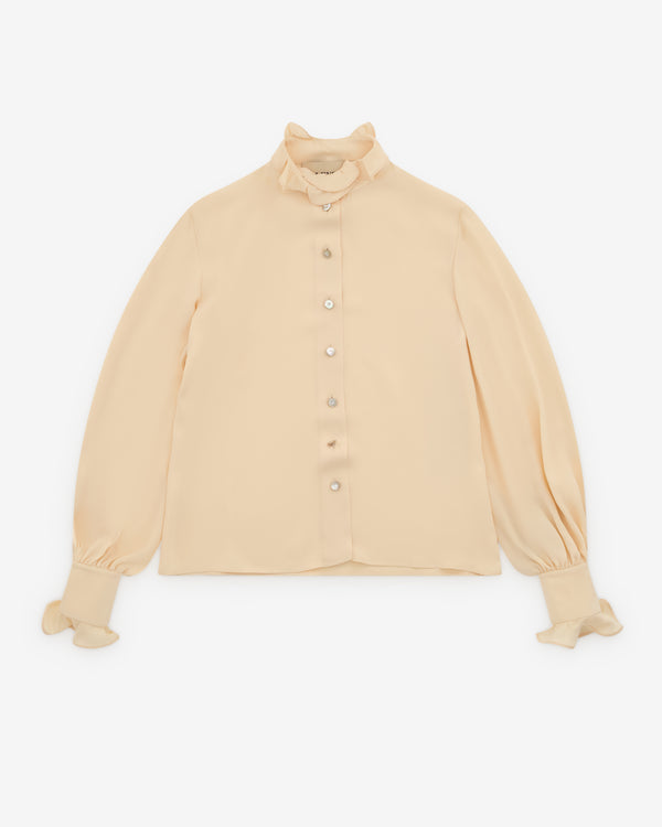 Valentino - Women's Georgette Blouse - (Birch)