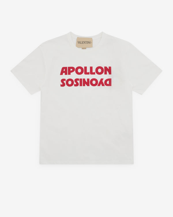 Valentino - Men's Apollon Dyonisos T-Shirt - (White/Red)