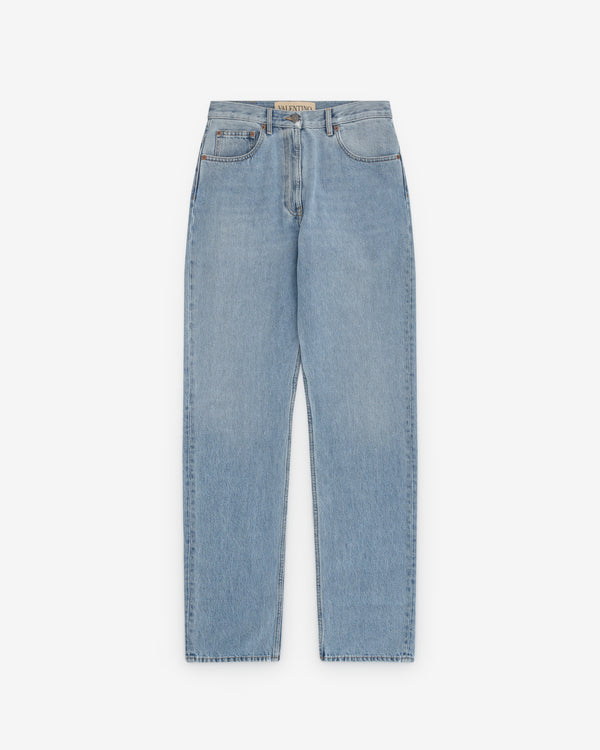 Valentino - Women's Denim Trousers - (Blue)