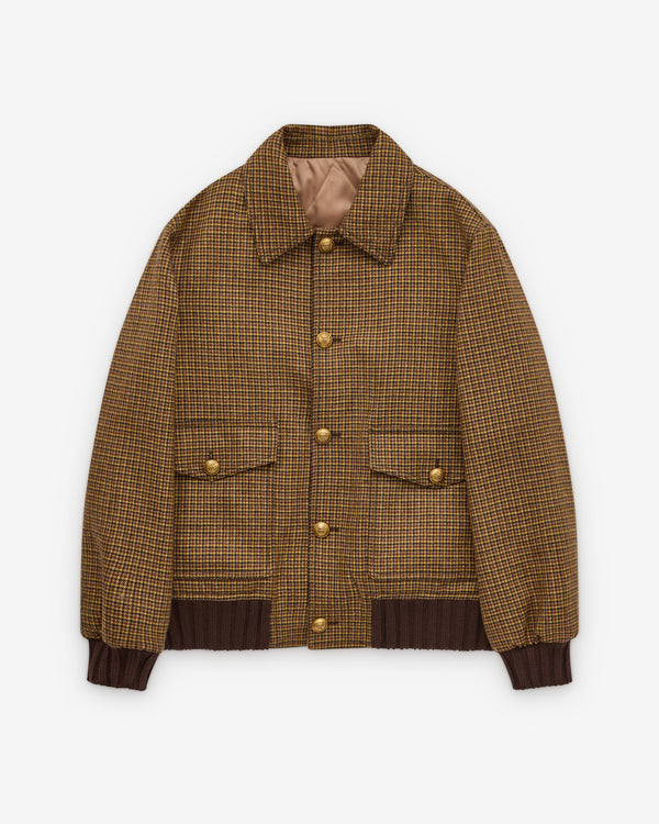Valentino - Women's Check Jacket - (Brown Check)