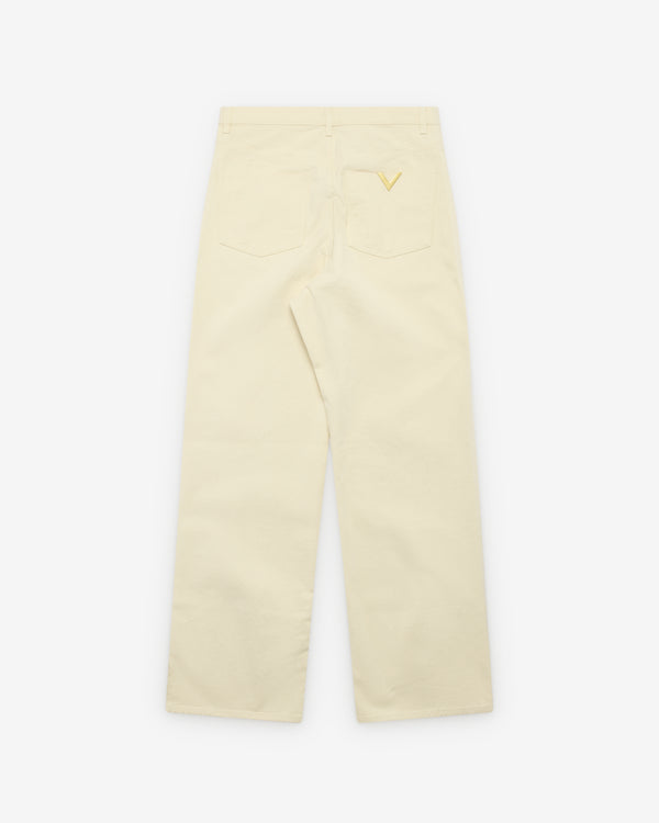 Valentino - V-Logo Denim Jeans - (White)