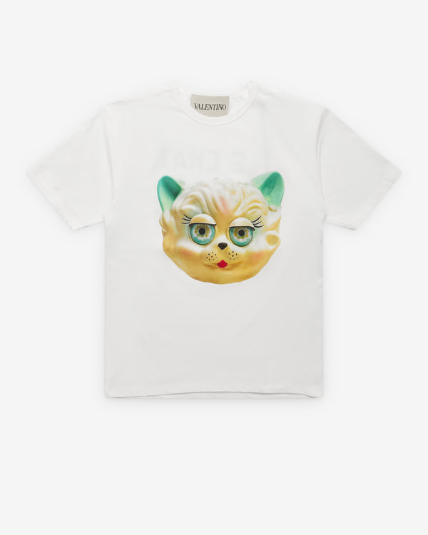 Valentino - Le Chat de la Maison T-Shirt - (White)